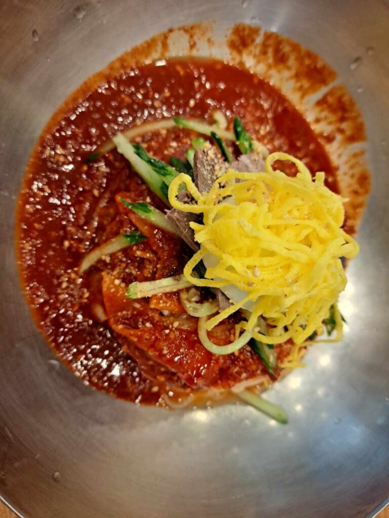 韓式餐點介紹：朝鮮冷麵