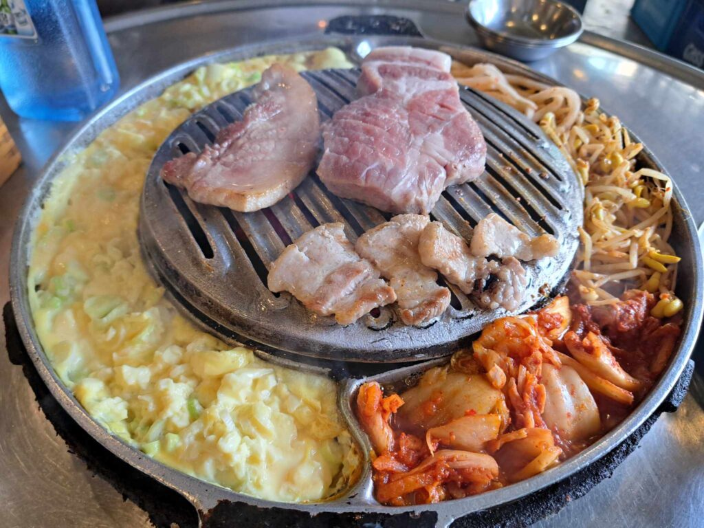 韓式餐點介紹：烤五花肉